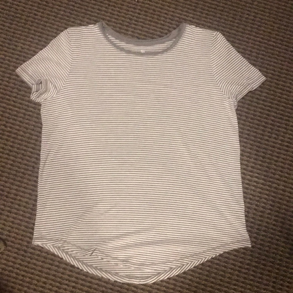 Crew striped t-shirt small